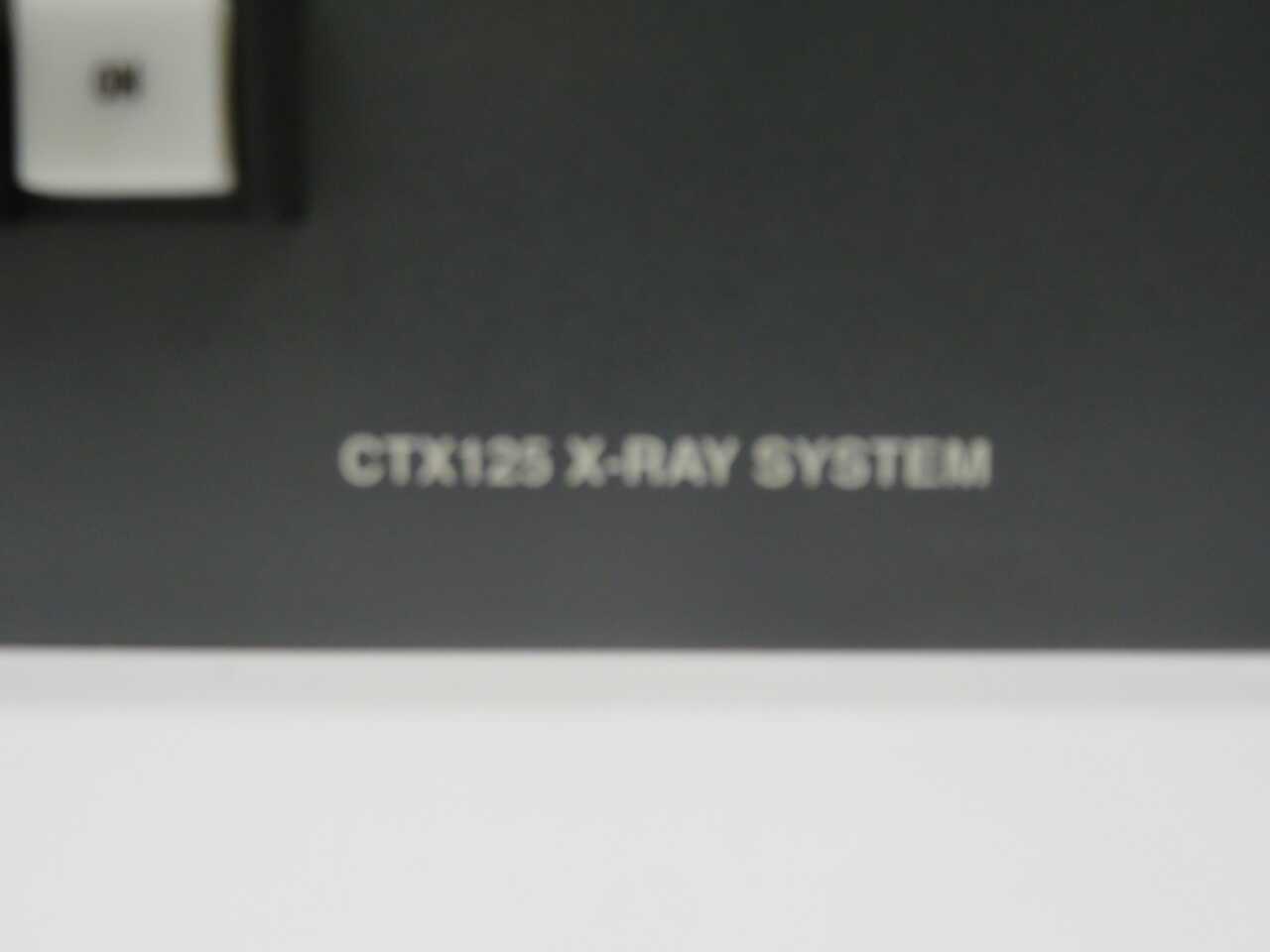 CTX125 X-Ray System Control Unit T271146 - High Precision Inspection Technology - OPERATOR CONTROLS