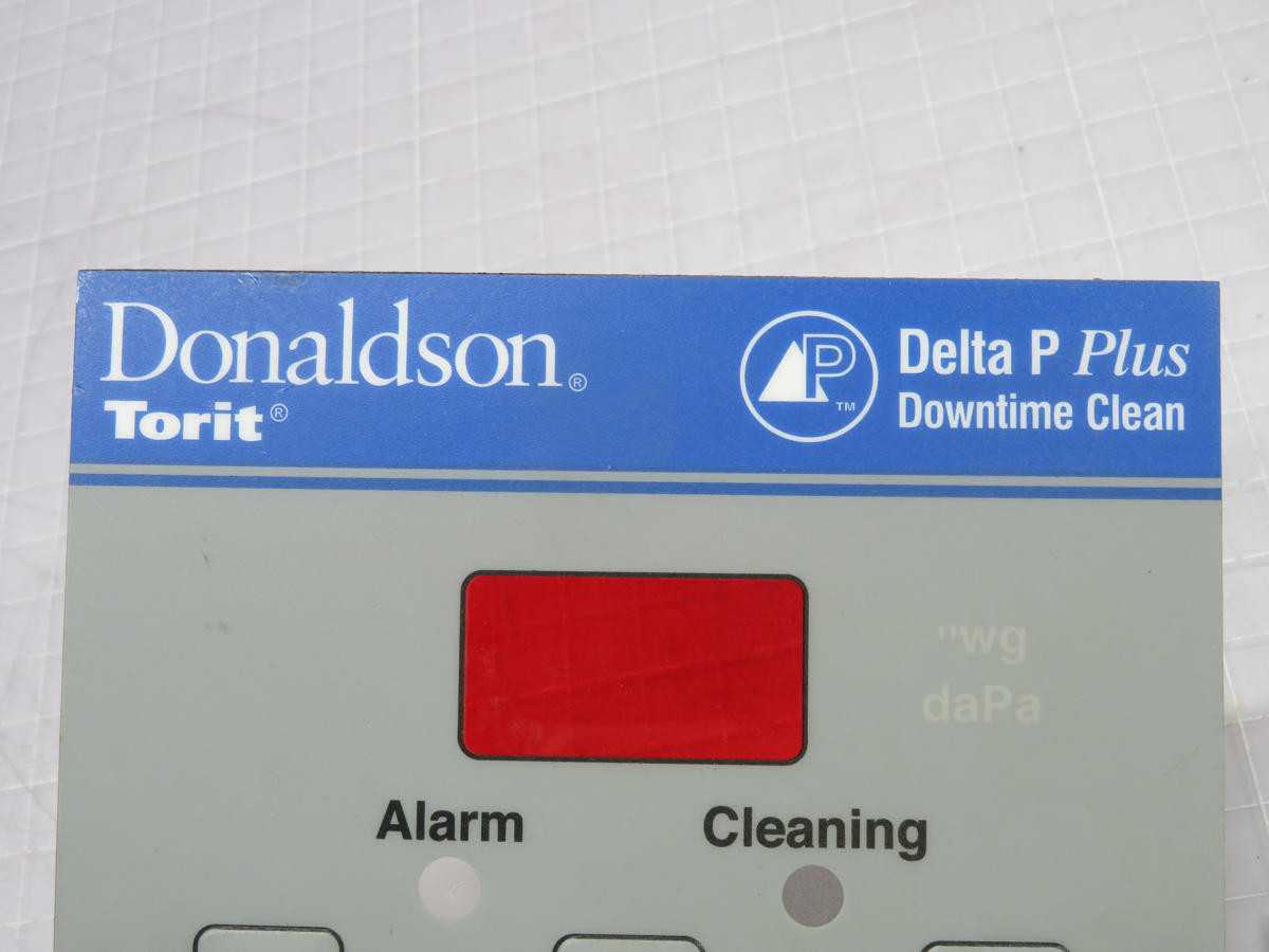 DONALDSON 7508201 TORIT CONTROL PANEL T217295 - OPERATOR INTERFACE PANELS