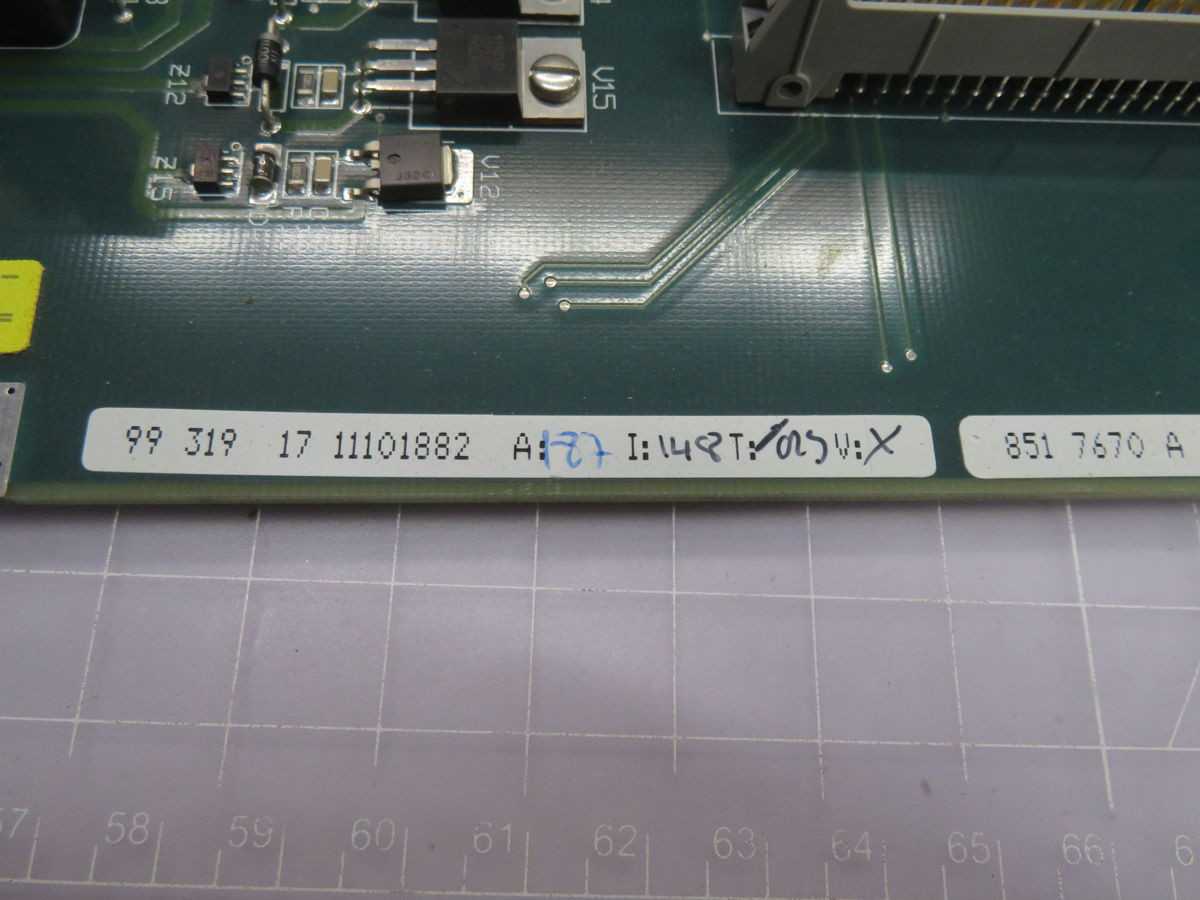 Charmilles CT8121750 PCB Circuit Board T250193 For Precision Applications - POWER SUPPLIES