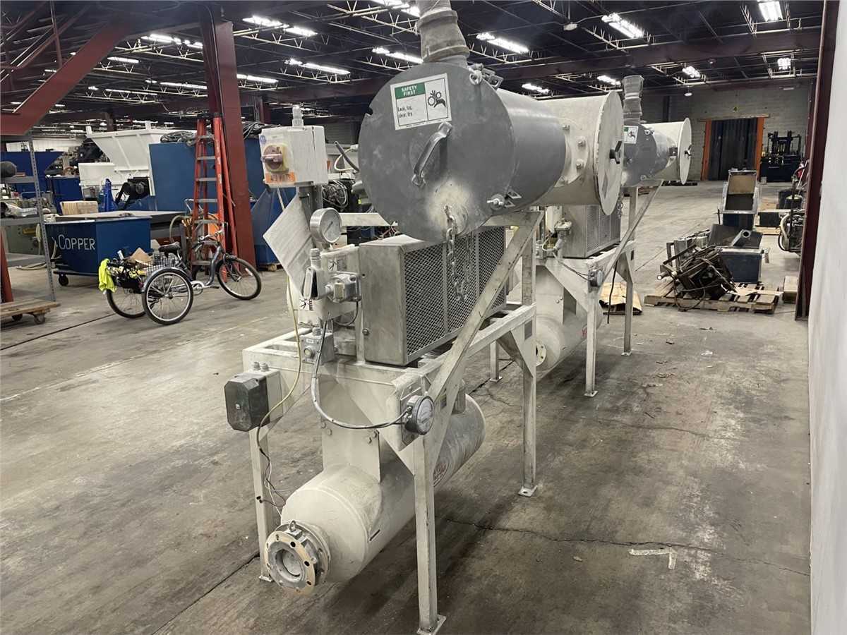 2002 Mac 563 Vacuum Conveyor - 7.5 HP, 210 CFM, 5" Discharge Size, Includes Motor - VACUUM PUMP