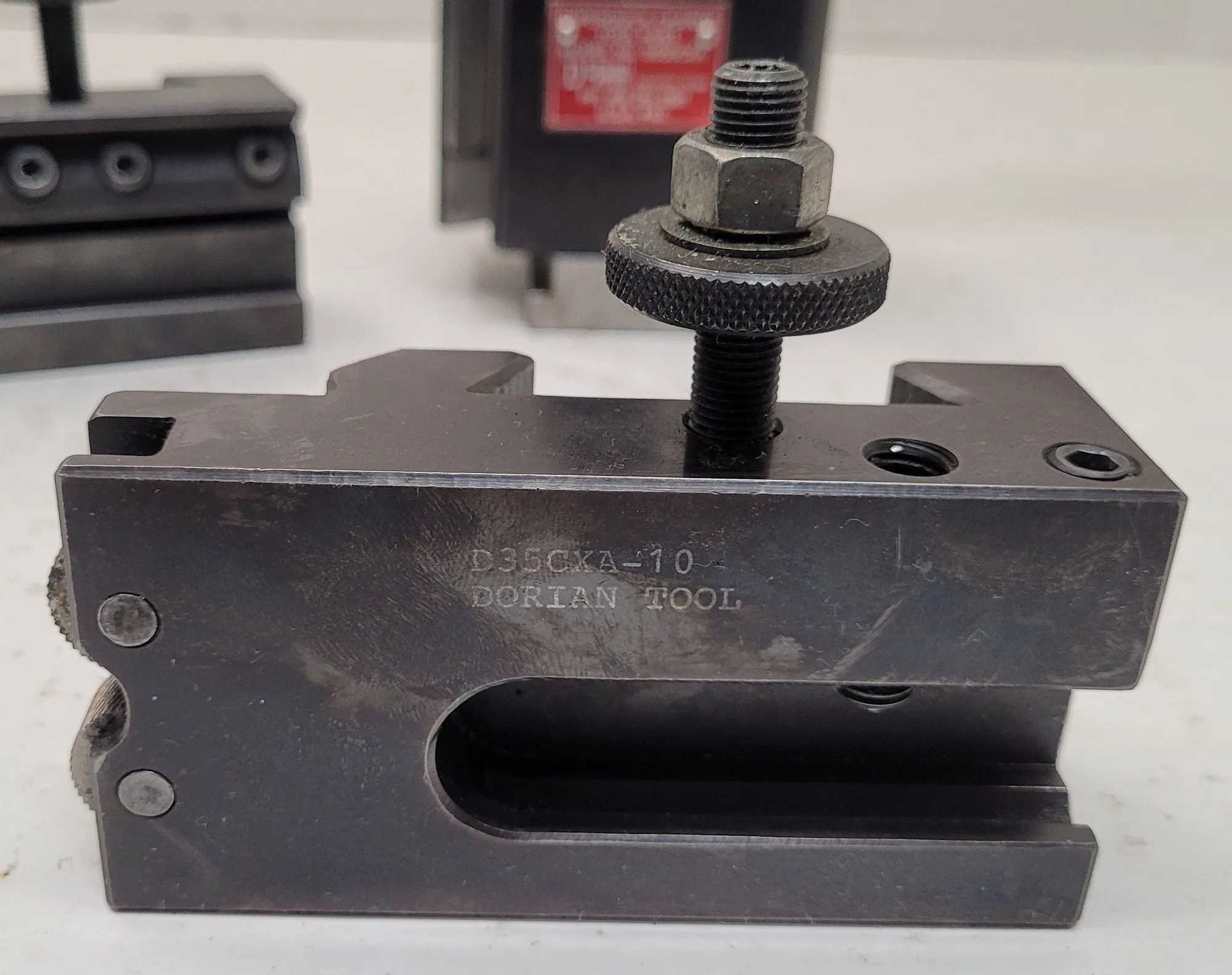 Dorian Tools SD35CXA Quick Change Tool Post Set With 6 Holders - MACHINING ACCESSORIES & TOOLING