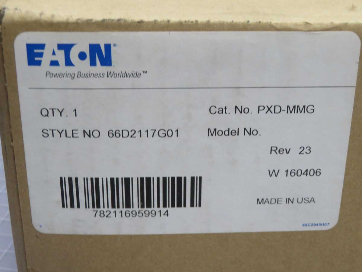 EATON PXD-MMG GRAPHIC DISPLAY MODULE T246097 - OPERATOR INTERFACE PANELS