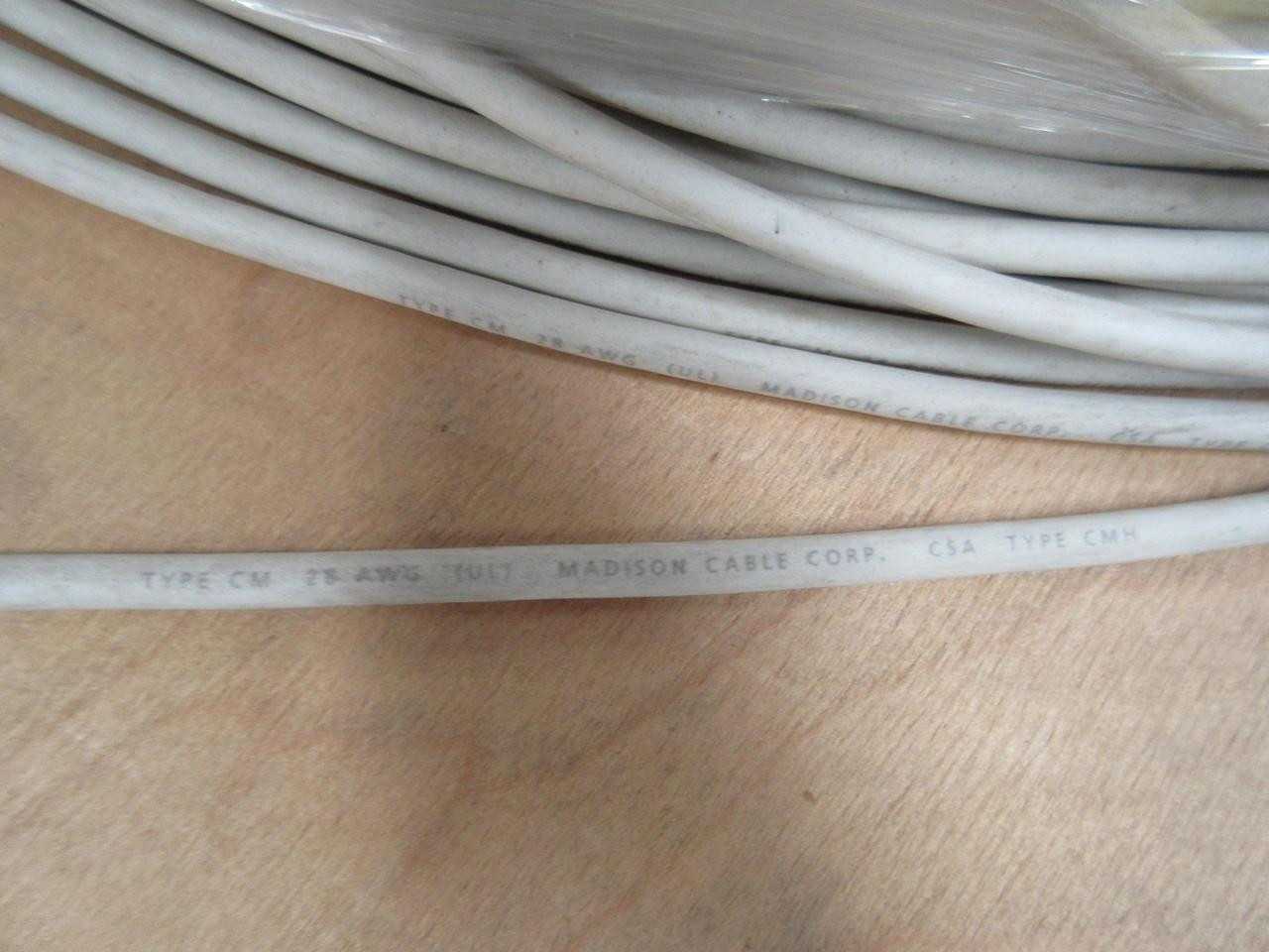 MADISON CABLE E111018 COMMUNICATION CABLE 4 C 28 AWG (4800 FT.) T83433 - COMMUNICATION CABLE