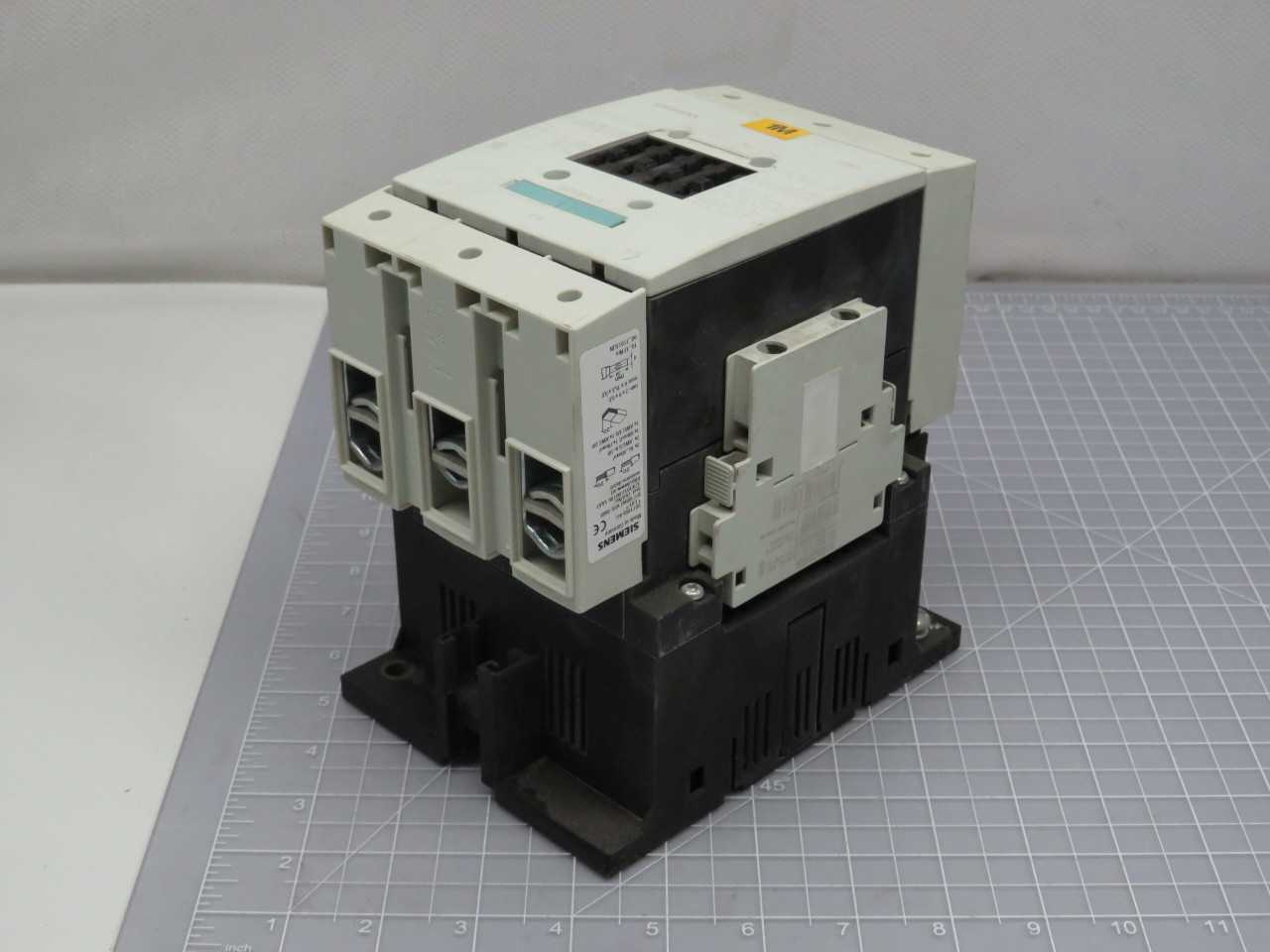 SIEMENS 3RT1055-6NF36 3RT1955-4G POWER CONTACTOR 150 AMP T183733 - CONTACTORS