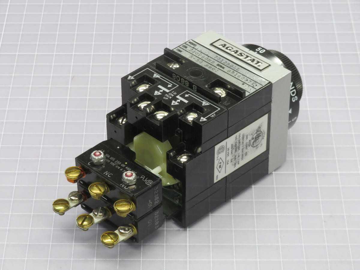 AGASTAT 7012BDLL 88160873 T228634 - TIME DELAY RELAY