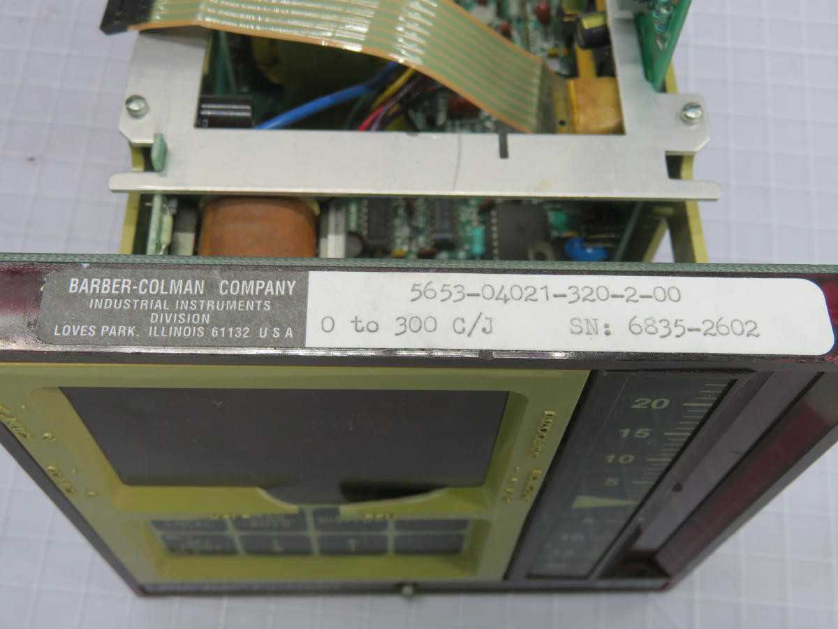 BARBER COLMAN 5653-04021-320-2-00 TEMPERATURE CONTROLLER T239015 - AUTOMATION & CONTROLS