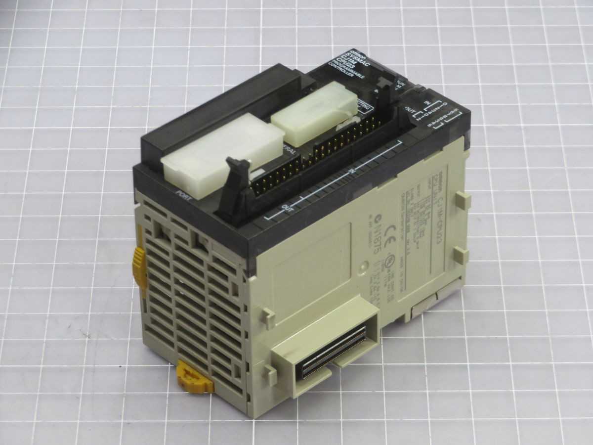 OMRON CJ1M-CPU23 CPU CJ1M 20K PROGRAM W/PLS HSCV3,640 POINT T246365 - PLC MODULES