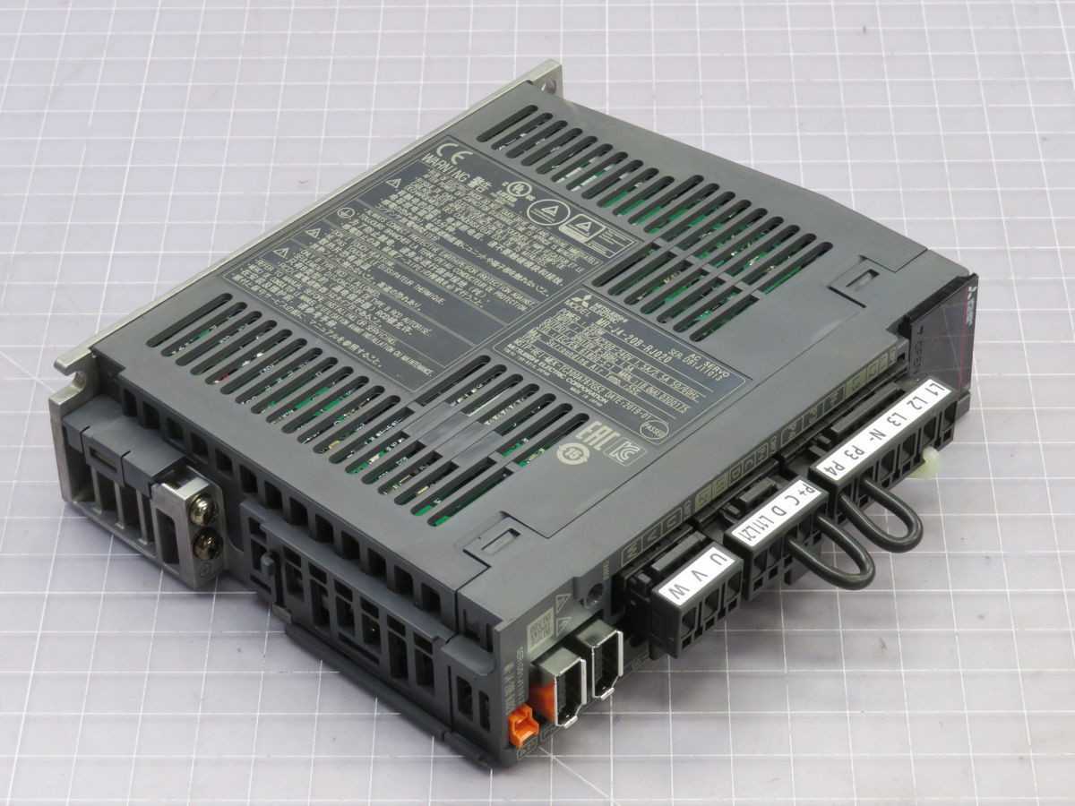 MITSUBISHI MR-J4-20B-RJ020 SERVO DRIVE T254560 - SERVO