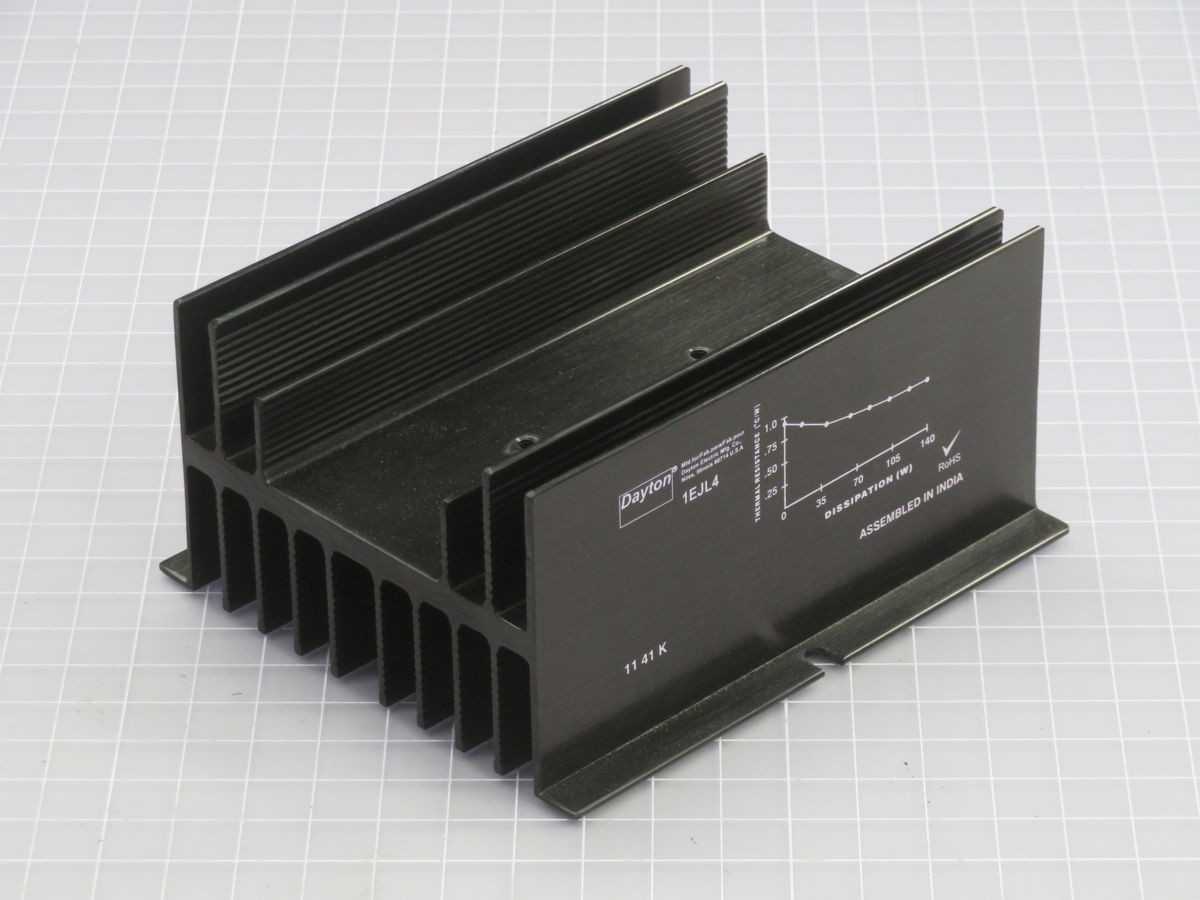 Lot Of 10 Dayton 1EJL4 Heatsink T260637 Units For Efficient Cooling - CUT-TO-LENGTH LINES