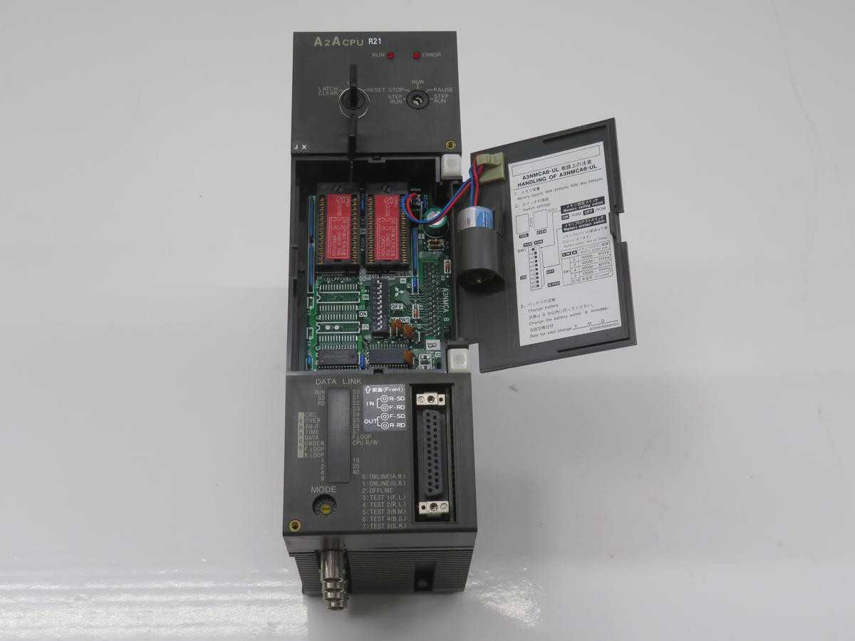 MITSUBISHI A2ACPU-R21 CPU MODULE, PROGRAMMABLE CONTROLLER T240901 - PLC MODULES