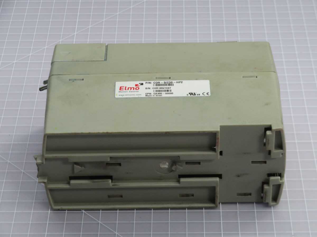 Elmo COR-9/230-HP2 Servo Drive T260337 - High Performance Motion Control - SERVO