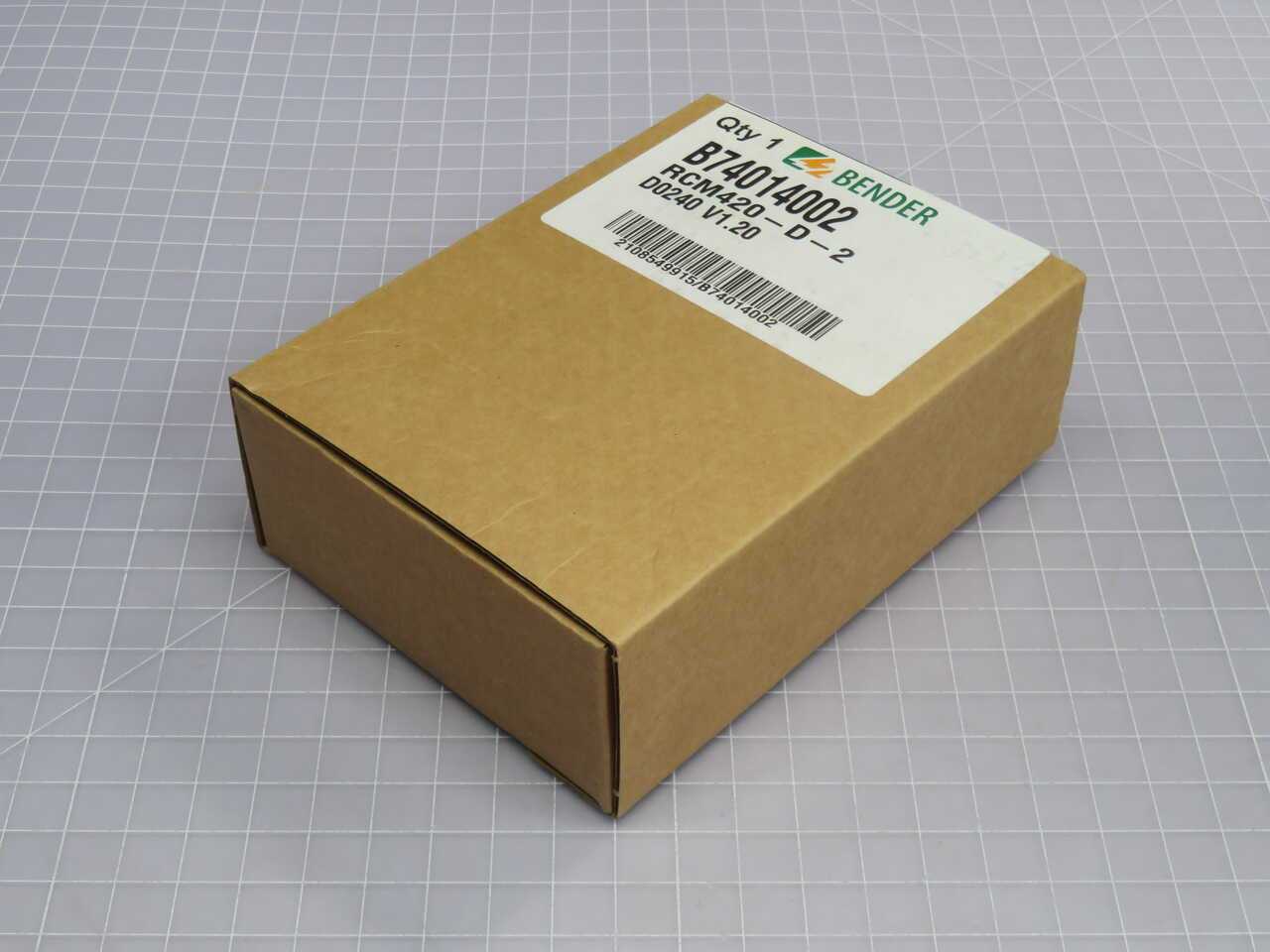 BENDER RCM420-D-2 2108549915/B74014002 BENDER RCM420-D RESIDUAL CURRENT MONITOR - INSTRUMENTATION