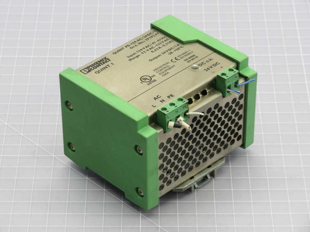 PHOENIX CONTACT 78-139-4300 POWER SUPPLY T218119 - POWER SUPPLIES