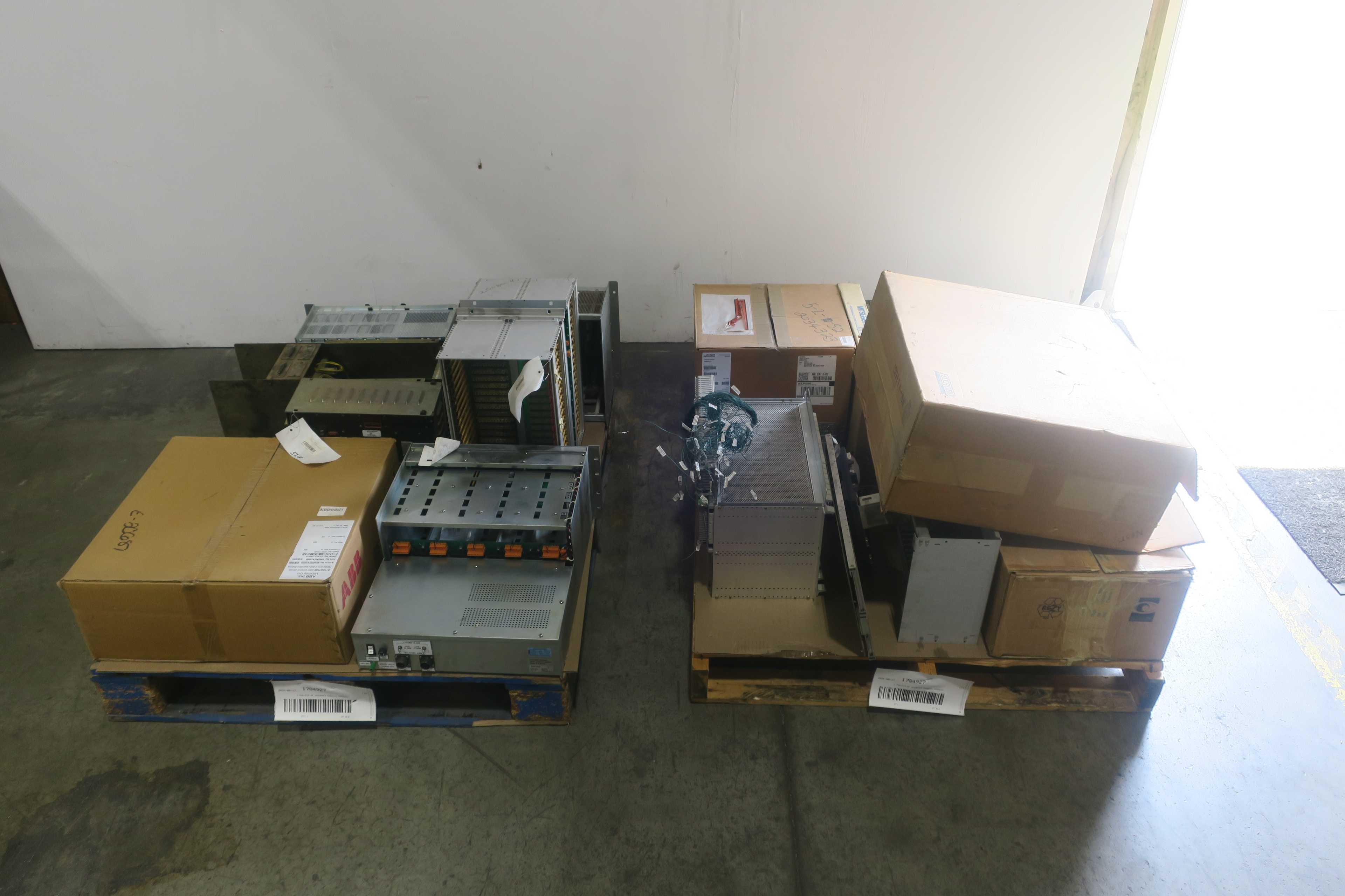 SKU 1784927 - 2 PALLETS OF ASSORTED CHASSIS MODULES - AUTOMATION & CONTROLS