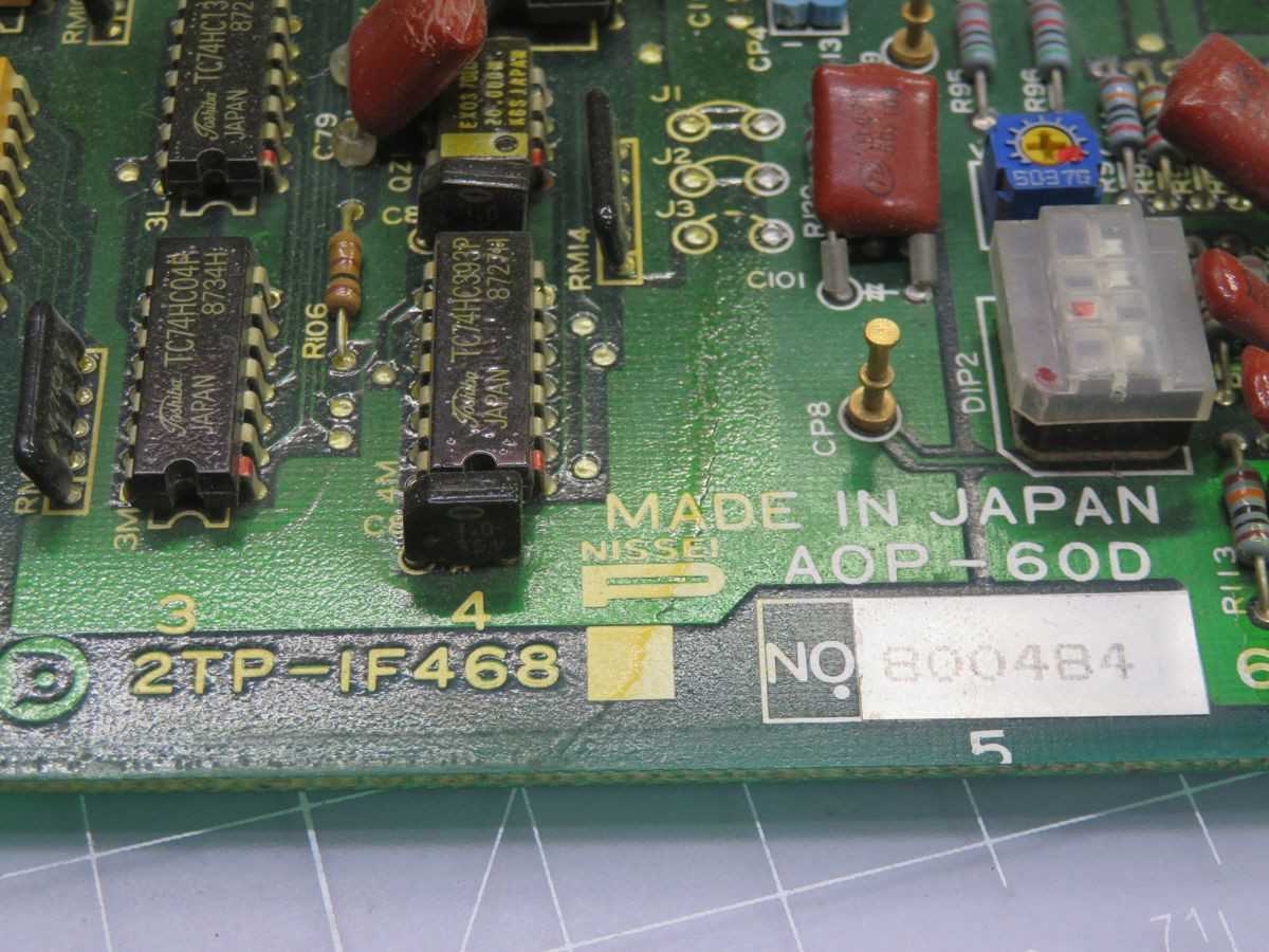 NISSEI 2TP-IF468 CIRCUIT BOARD T250439 - PCB CIRCUIT BOARDS
