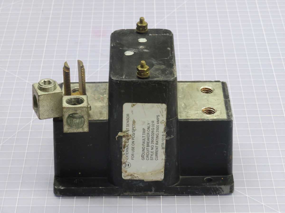 EATON 2608D26G 02 R GROUND FAULT TRIP T248842 - CIRCUIT BREAKERS