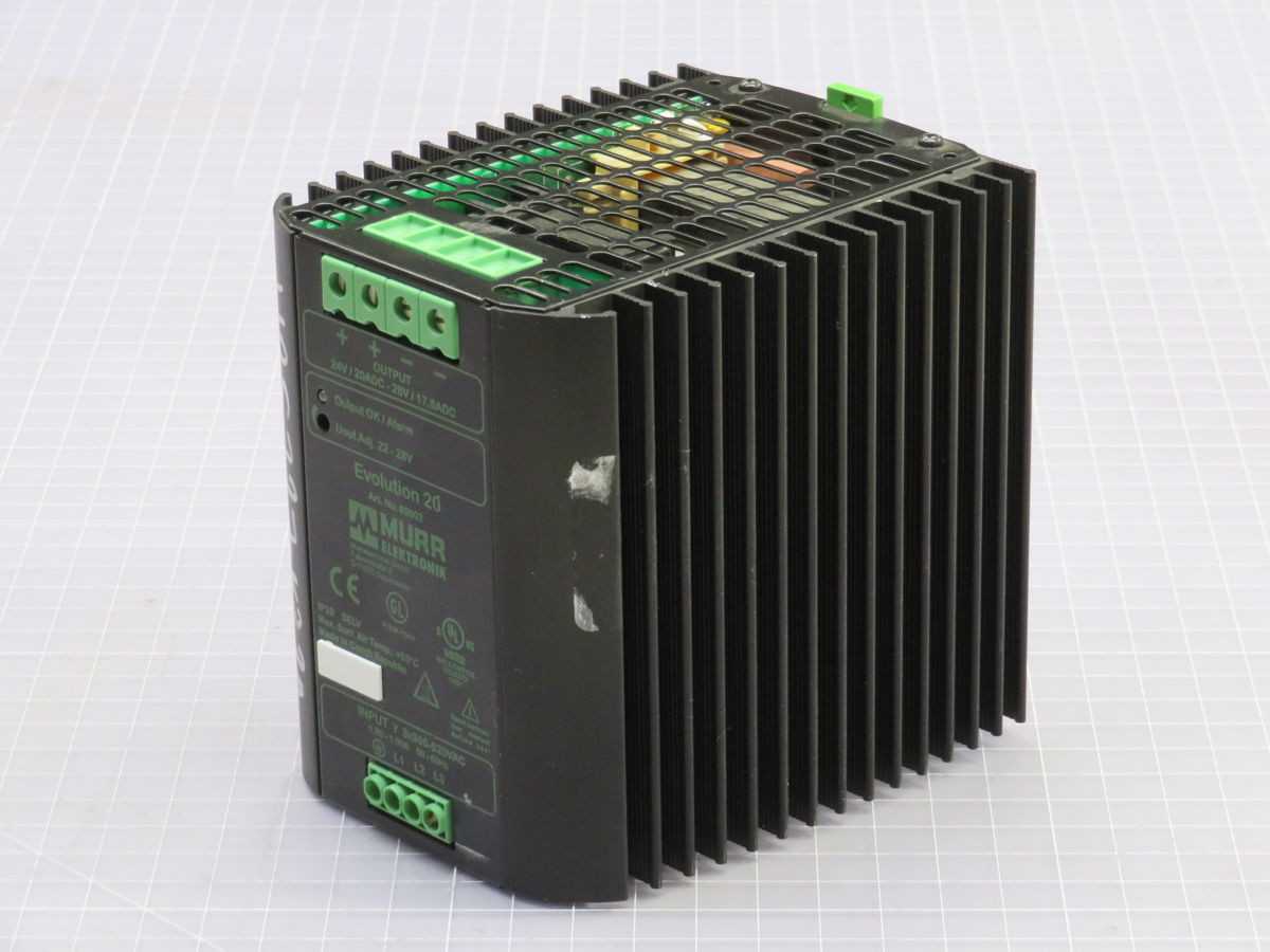 MURR ELEKTRONIK 85002 POWER SUPPLY BH0378 - POWER SUPPLIES