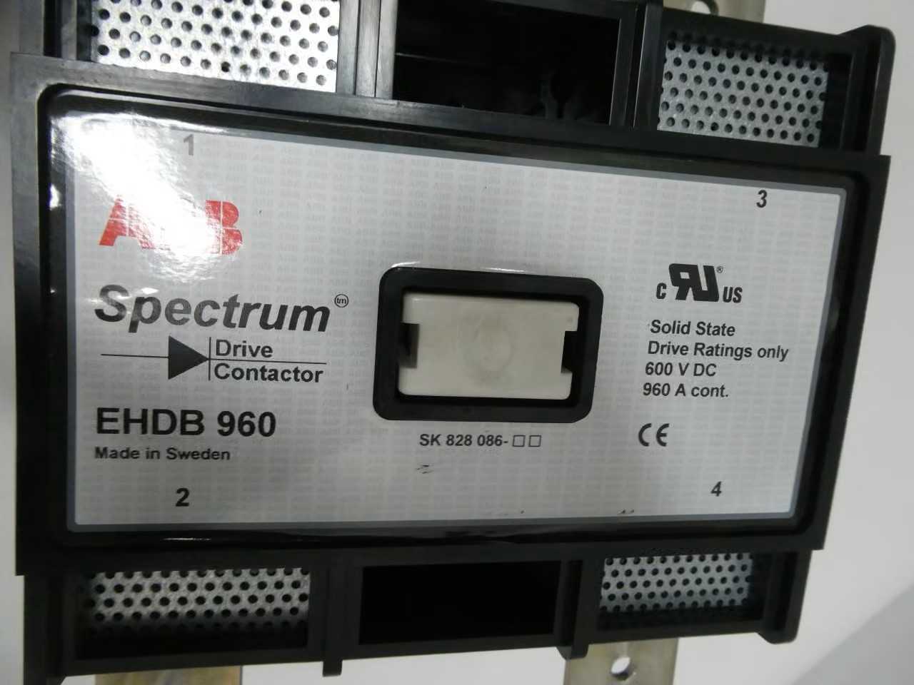 SKU 1787579 - LOT OF 1 ABB SK828086 EHDB960-20-11 SPECTRUM DRIVE 120V-AC 960A AMP AC CONTACTOR - AC CONTACTOR
