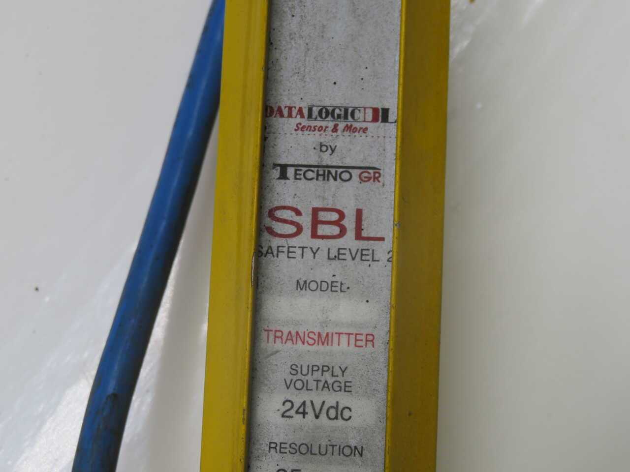 DATALOGIC TECHNO GR SBL SAFETY LIGHT CURTAIN TRANSMITTER T269874 - SENSORS