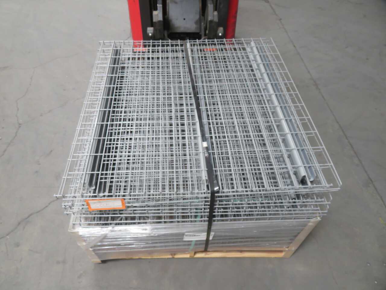 LOT OF 23 NASHVILLE WIRE WD4846MHES PALLET WIRE DECKINGS - PALLET RACKING