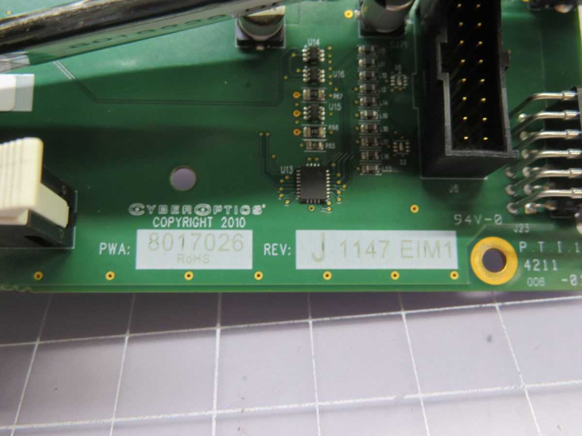 CYBEROPTICS 8016327 CAMERA BAR T254265 - INDUSTRIAL PARTS