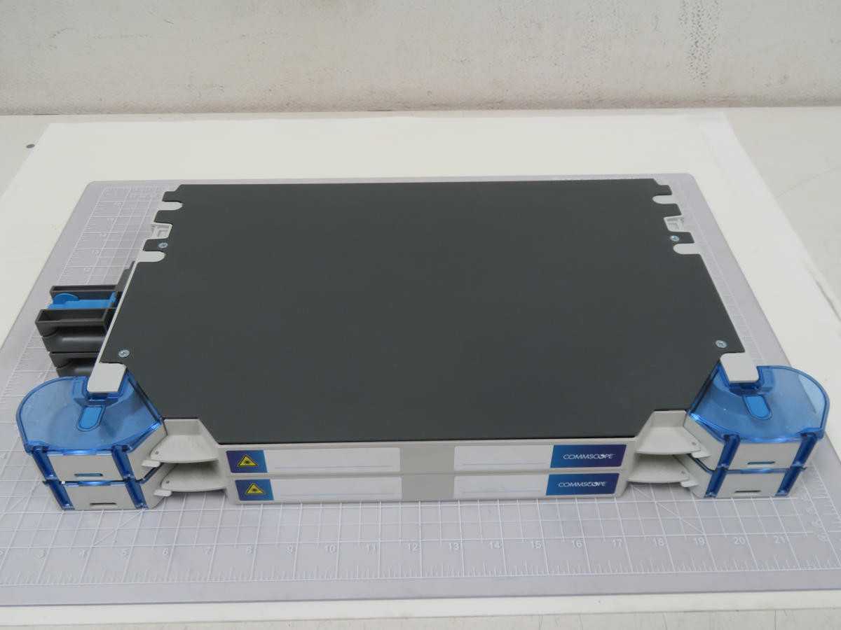 COMMSCOPE ACT-3ERHPL1S FIBER OPTIC PATCH/SPLICE PANEL T202400 - FIBER OPTIC CABLE