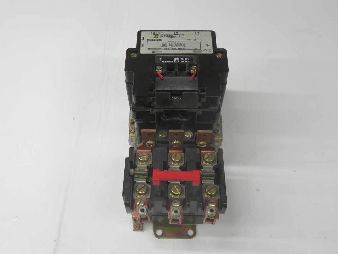 SQUARE D 8536SEO1S STARTER T270702 - AUTOMATION & CONTROLS