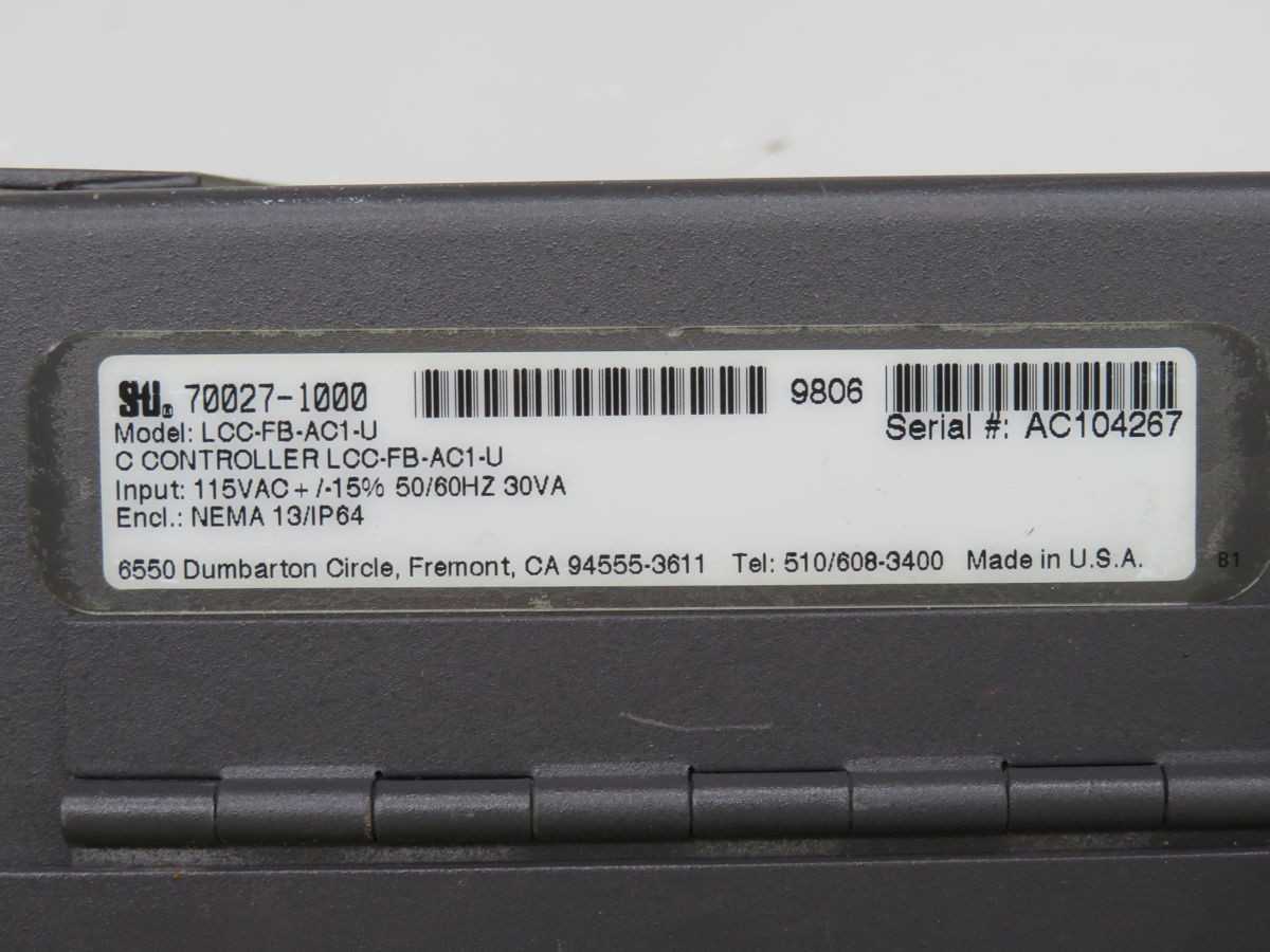 STI LCC-FB-AC1-U Light Curtain Controller T247577 - Reliable Safety Solution - INDUSTRIAL PARTS