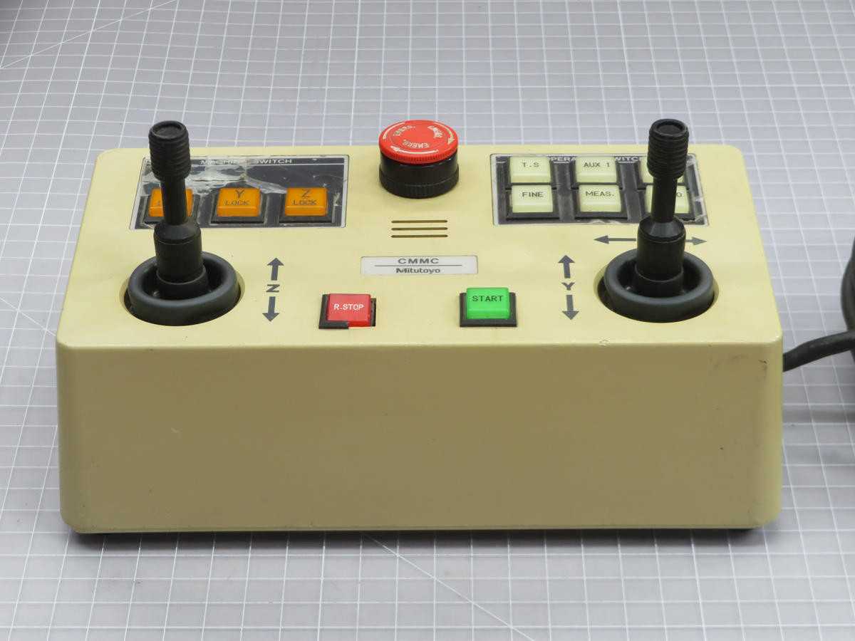 Mitutoyo JS-Box 3 Type A Remote Handheld Controller T205888 - OPERATOR CONTROLS
