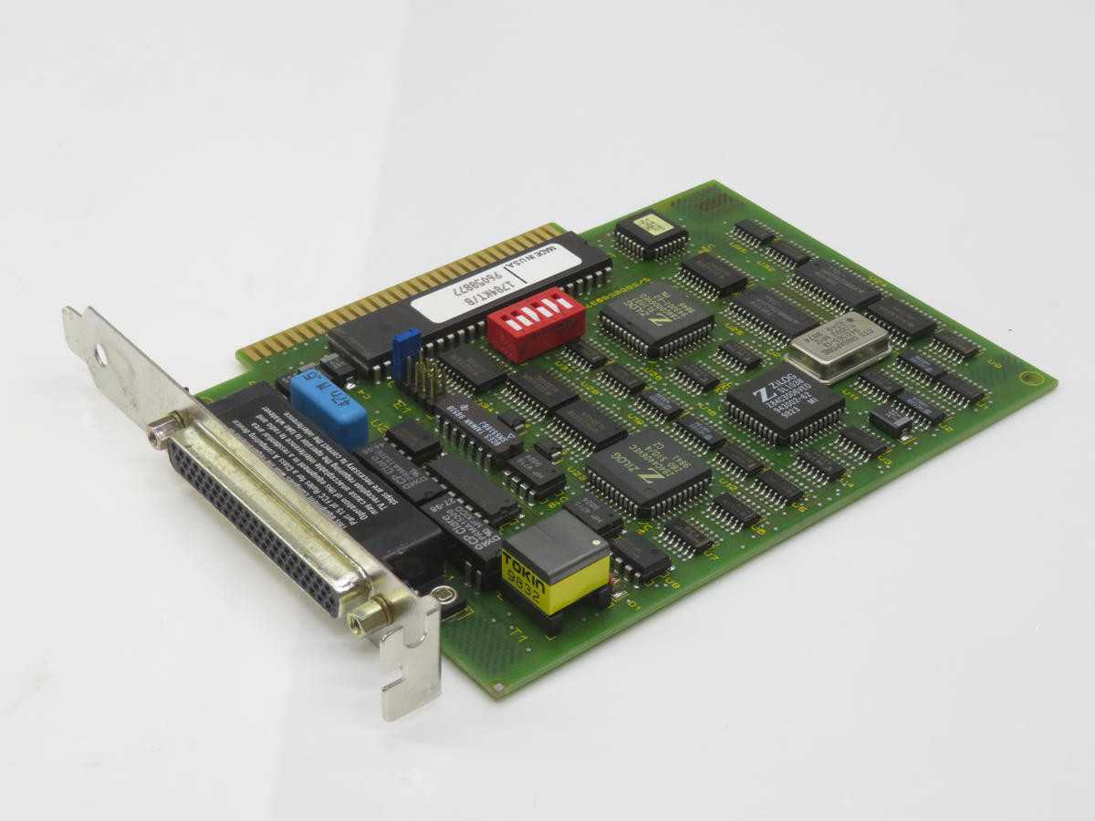 ALLEN BRADLEY 1784-KT COMMUNICATION INTERFACE MODULE
8-BIT
DATA HIGHWAY PLUS / DH+ T235678 - AUTOMATION & CONTROLS