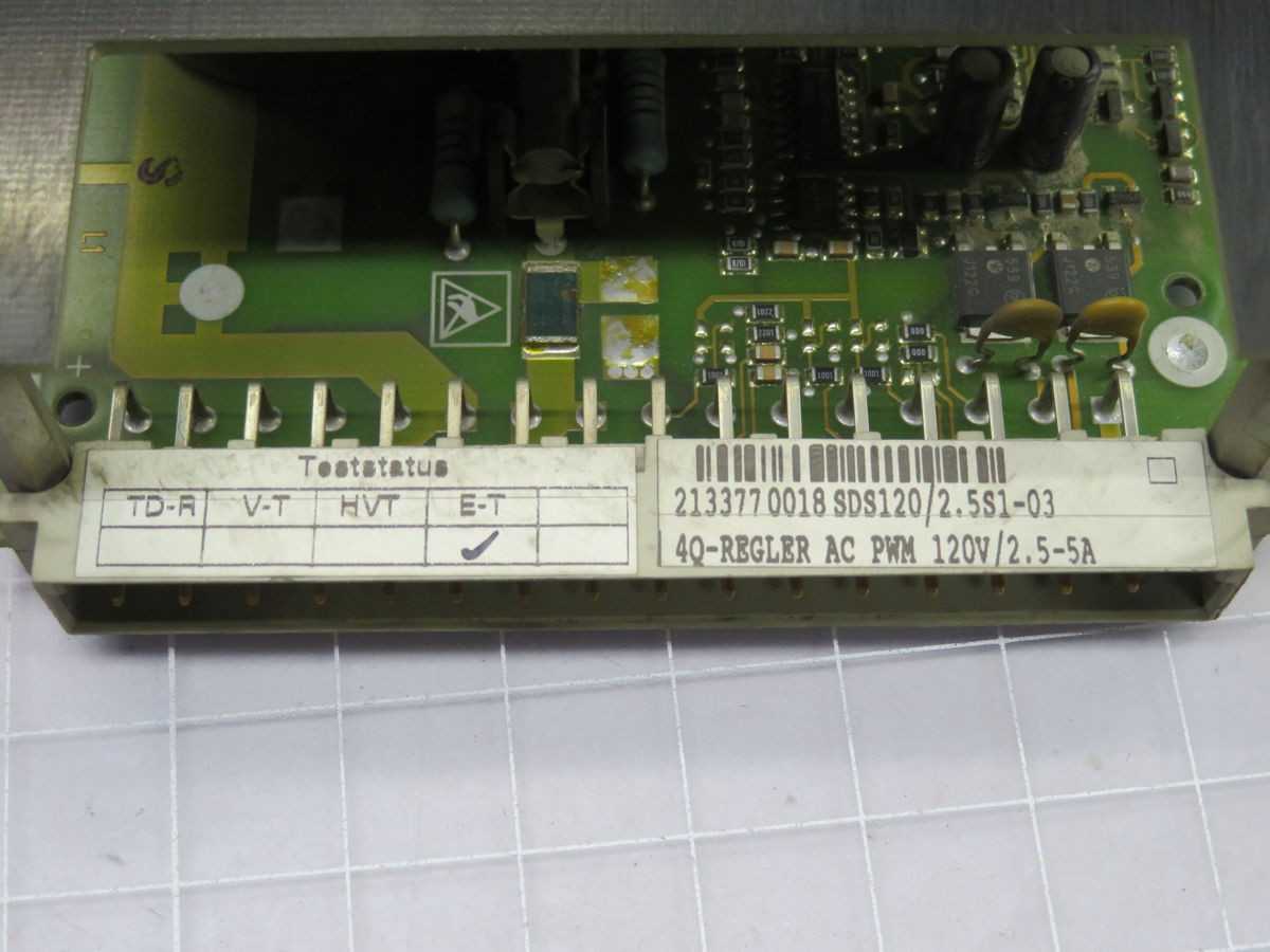 Siemens 00353445-04 Servo Amplifier Board T256022 For Precision Control - SERVO