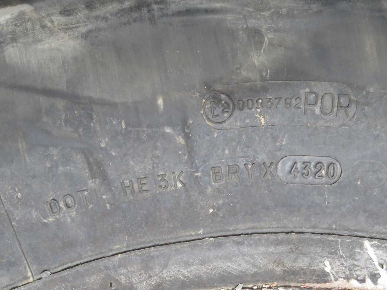 MICHELIN 365/80 R20 HEAVY-DUTY MULTI-PURPOSE RADIAL TIRE T272376 - RADIAL PISTON AIR MOTOR