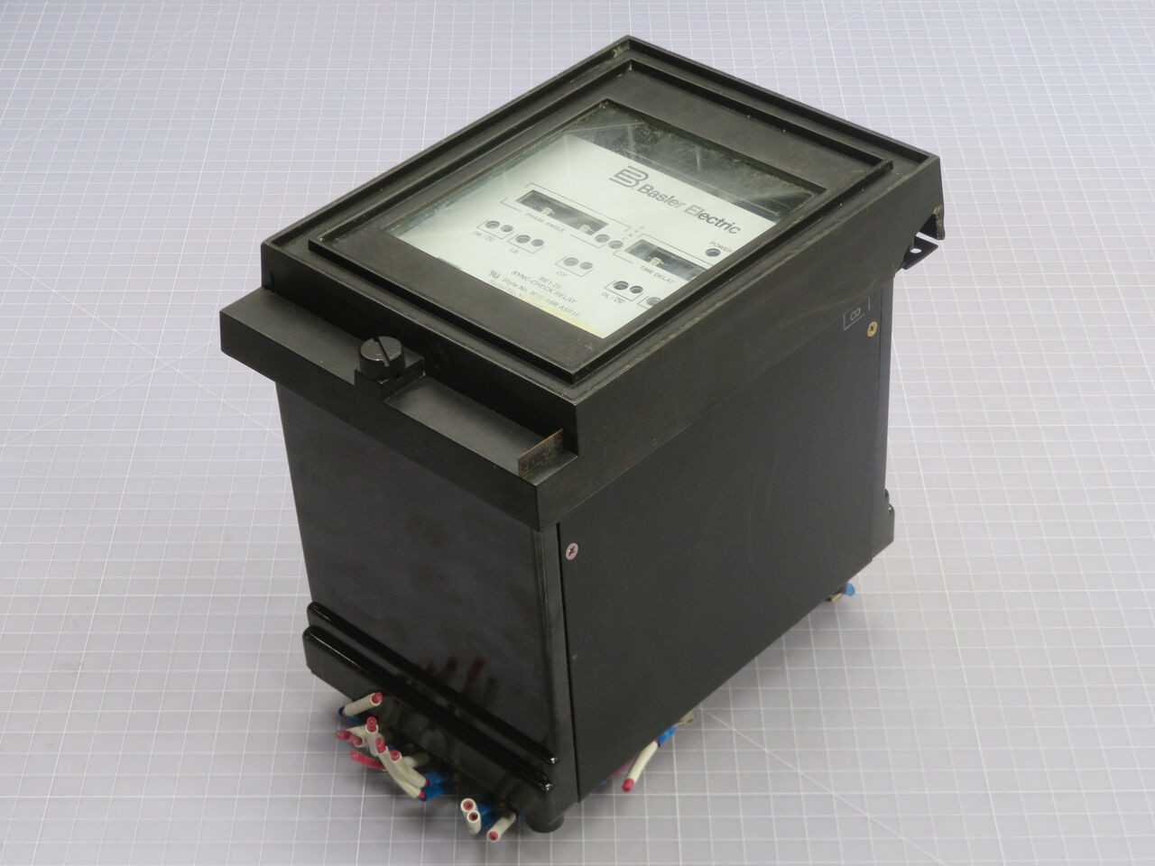 BASLER ELECTRIC BE1-25 M1E A6R A5R1F SYNC-CHECK RELAY T245576 - PROTECTION RELAY