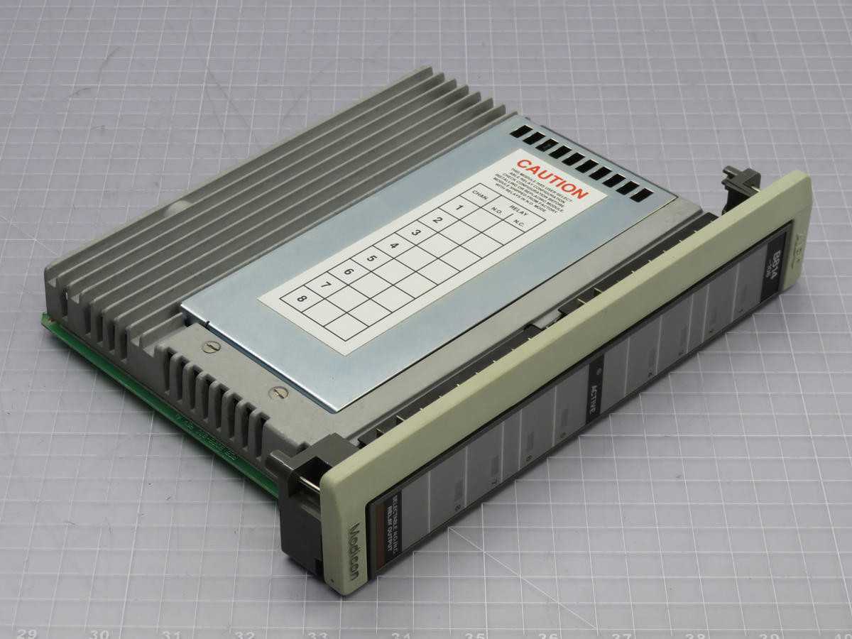 MODICON AS-B814-108 PLC MODULE T217370 - PLC MODULES