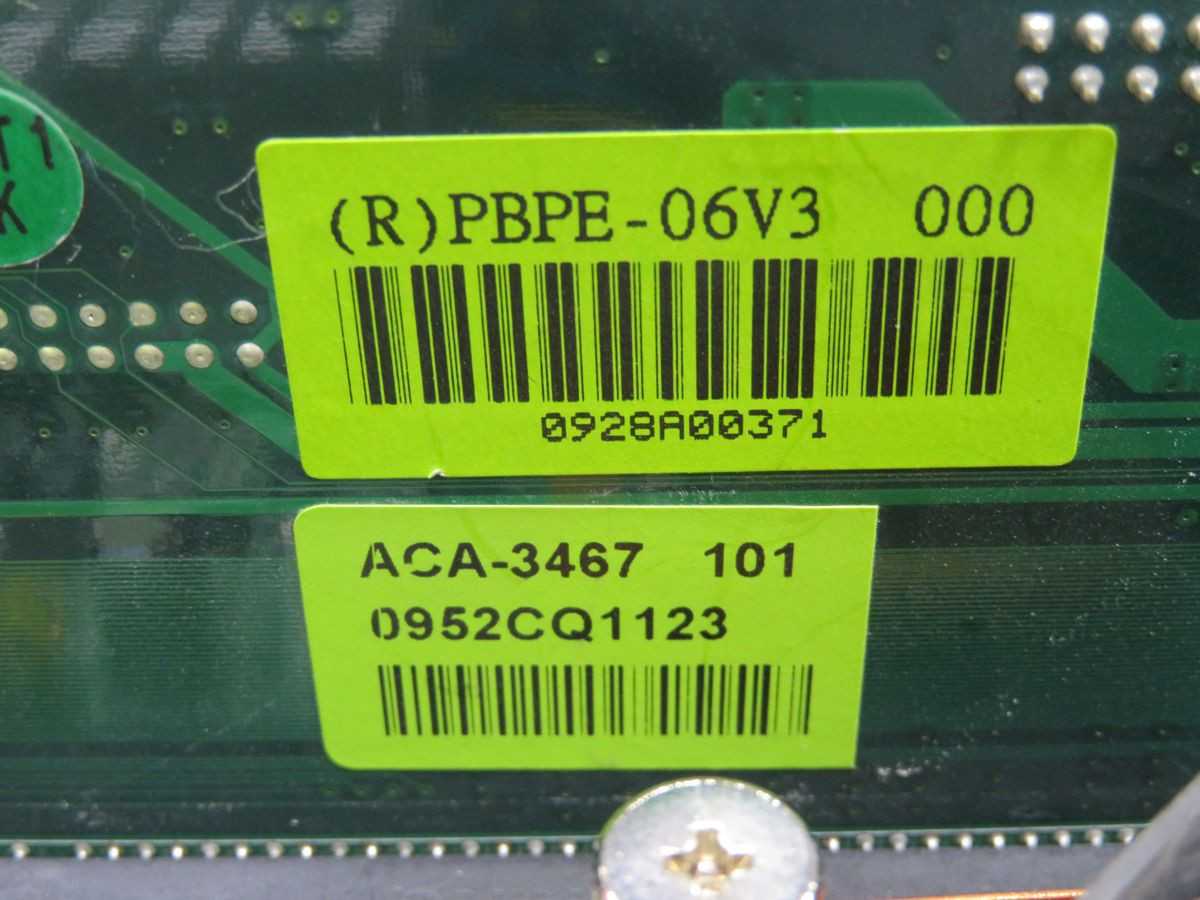 PBPE-06V3 Backplane Board T250726 - Reliable Performance for Your Equipment - PCB CIRCUIT BOARDS