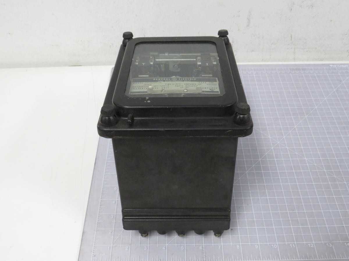GE 12CFW11E4A TYPE CFW OVER AND UNDER POWER RELAY 5 AMP T194847 - ELECTRICAL COMPONENTS