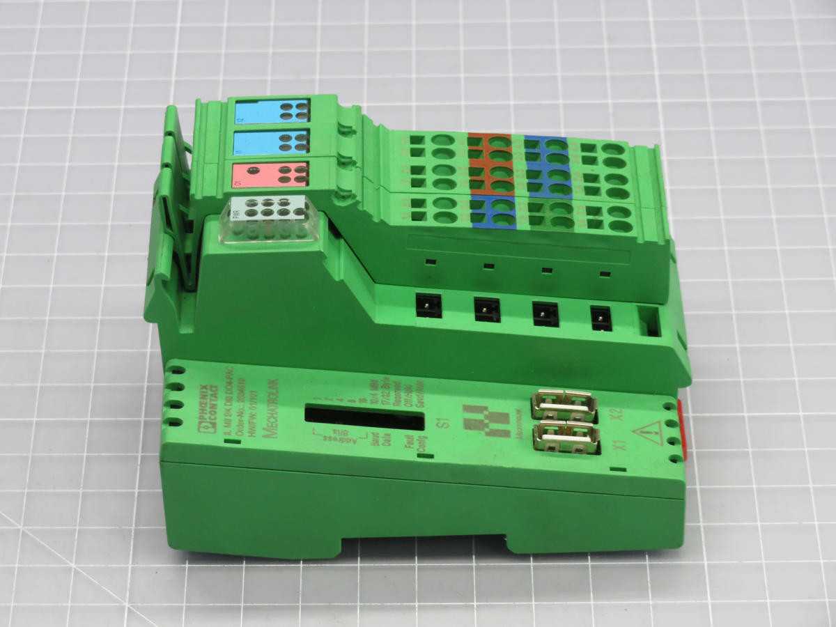 PHOENIX CONTACT IL MII BK DIS DO4-PAC 2884619 MECHATROLINK BUS CONTACT MODULE T219537 - INDUSTRIAL PARTS