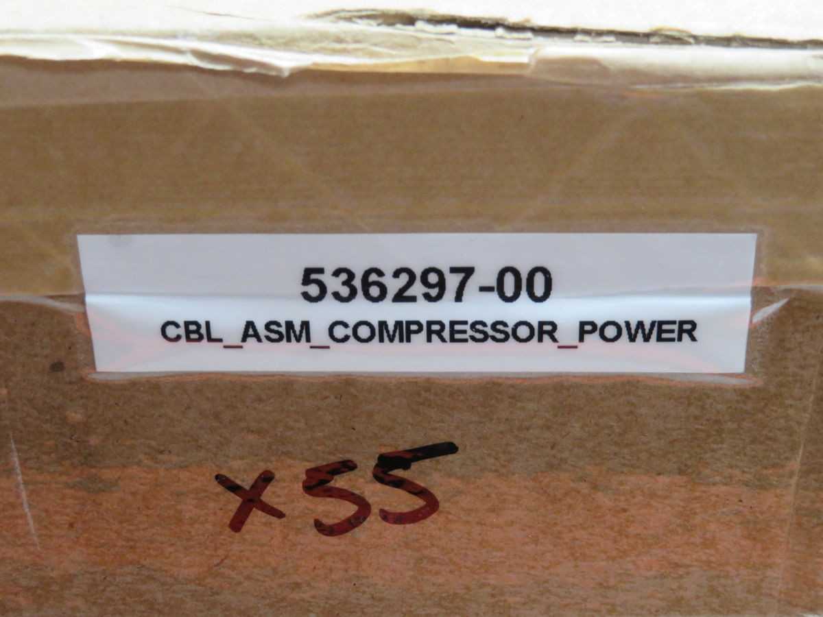 Lot Of 50 536297-00 Compressor Power Cables T256588 - CORDSET CABLES
