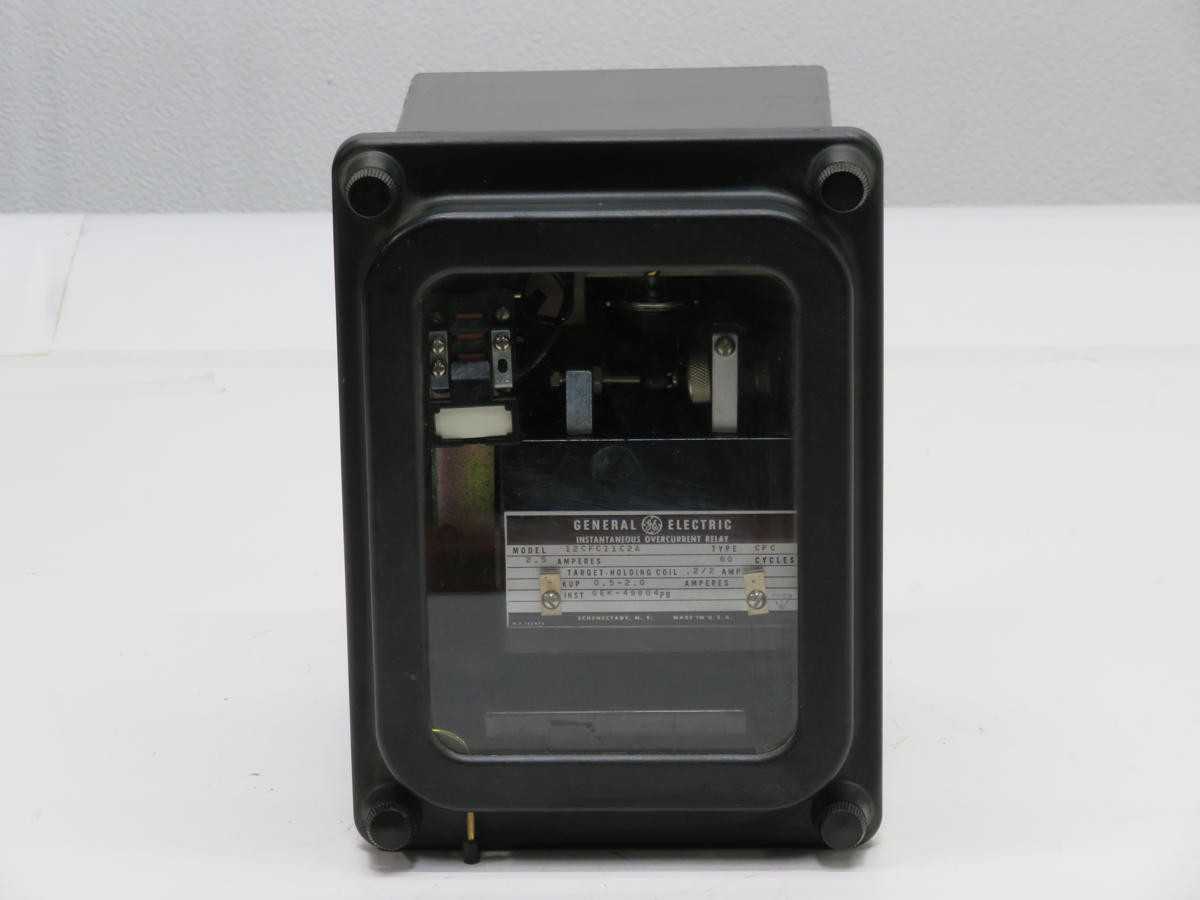 GE 12 CFC11C2A TYPE CFC INSTANTANEOUS OVERCURRENT RELAY T210303 - ELECTRICAL COMPONENTS