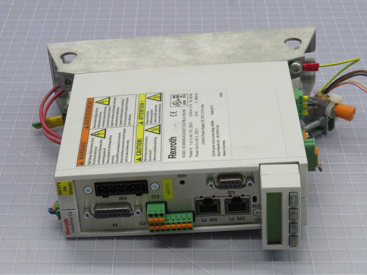 REXROTH HCS01.1E-W0006-A-02-B-ET-EC-PB-L3-NN-FW INDRADRIVE COMPACT CONVERTER T213481 - SERVO