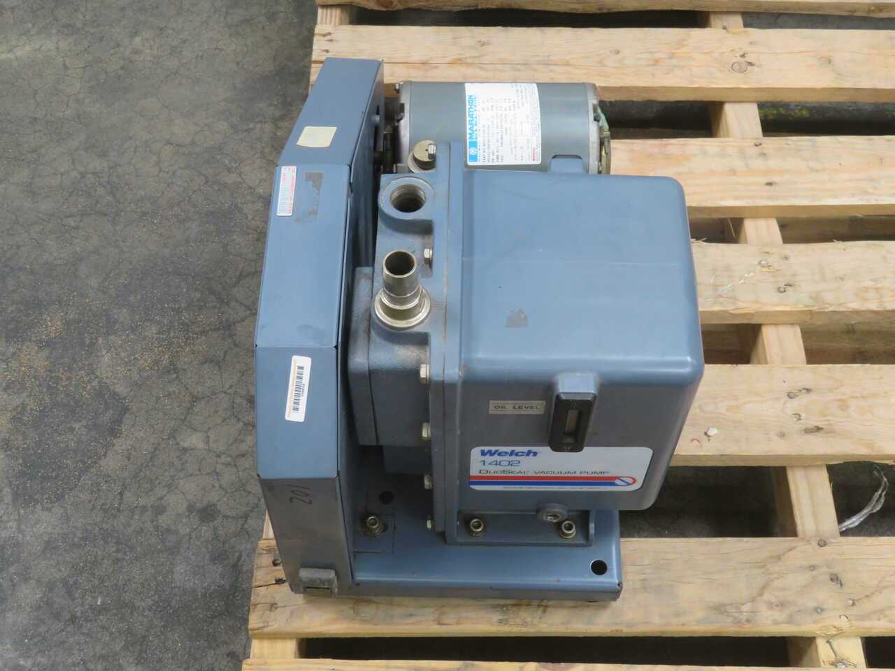 WELCH 1402 DUOSEAL VACUUM PUMP T271669 - VACUUM PUMP