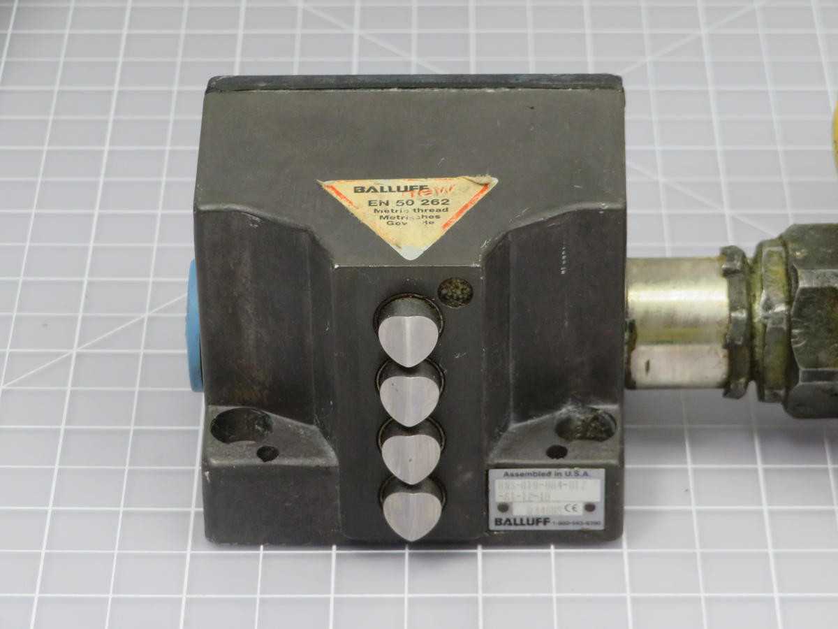 BALLUFF BNS-819-B04-012-61-12-10 MECHANICAL MULTIPLE POSITION LIMIT SWITCHES T202539 - SWITCHES