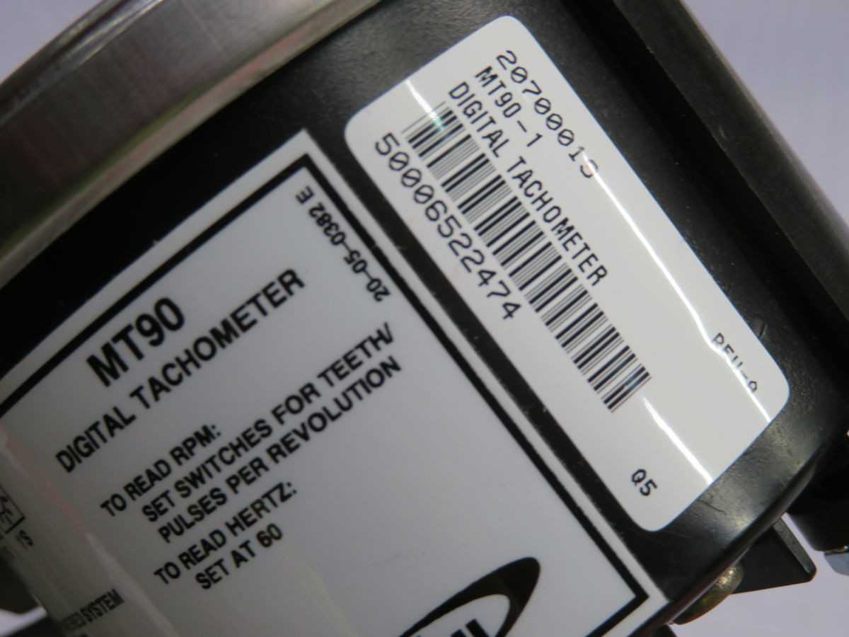 MURPHY MT90-1 20700019 DIGITAL TACHOMETER T259284 - INSTRUMENTATION