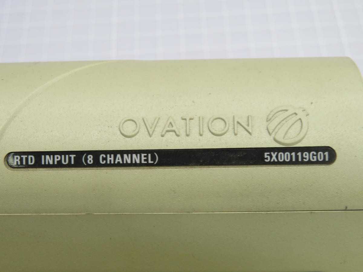 OVATION 5X00119G01 INPUT MODULE T239998 - PLC MODULES