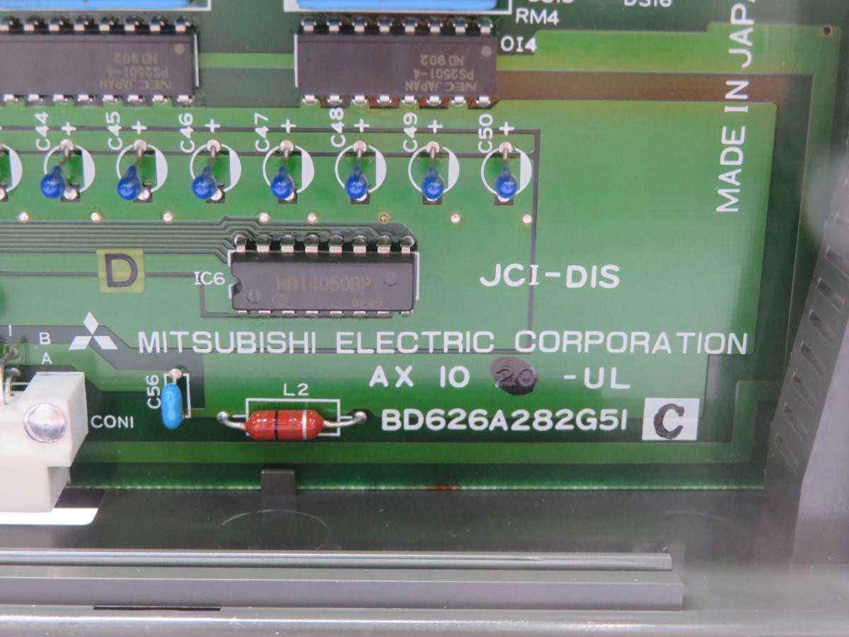 MITSUBISHI AX10-UL INPUT MODULE T223078 - PLC MODULES