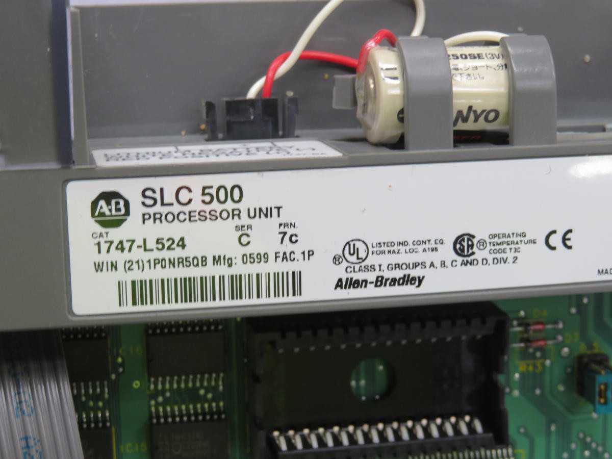 Allen Bradley 1747-L524 SLC500 Processor Unit T231221 - INDUSTRIAL PARTS