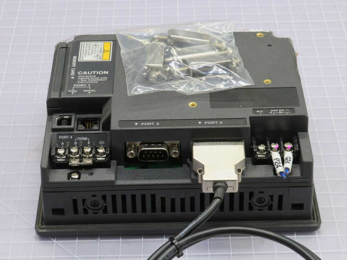 KEYENCE VT3-Q5MA TOUCH PANEL DISPLAY T255227 - OPERATOR INTERFACE PANELS