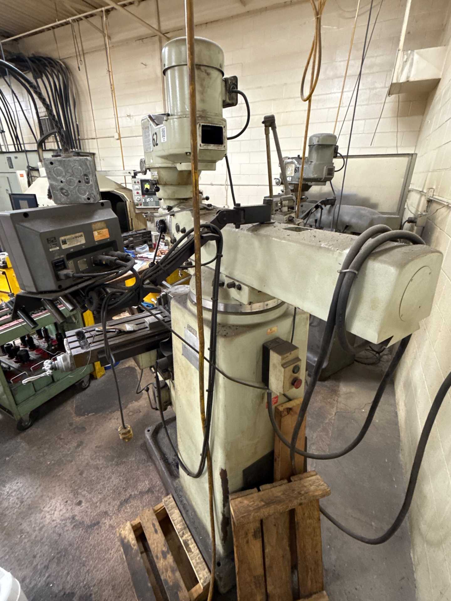1995 First LC-185VS Vertical Milling Machine, 48X10 Table, 4500 RPM, 3 HP - VERTICAL MILLING MACHINES