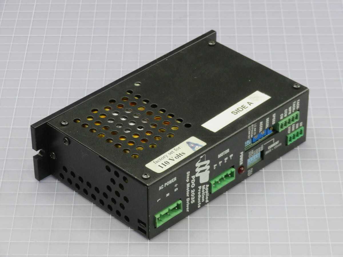 APPLIED MOTION PDO-2035 STEP MOTOR DRIVER T226158 - ELECTRIC MOTORS