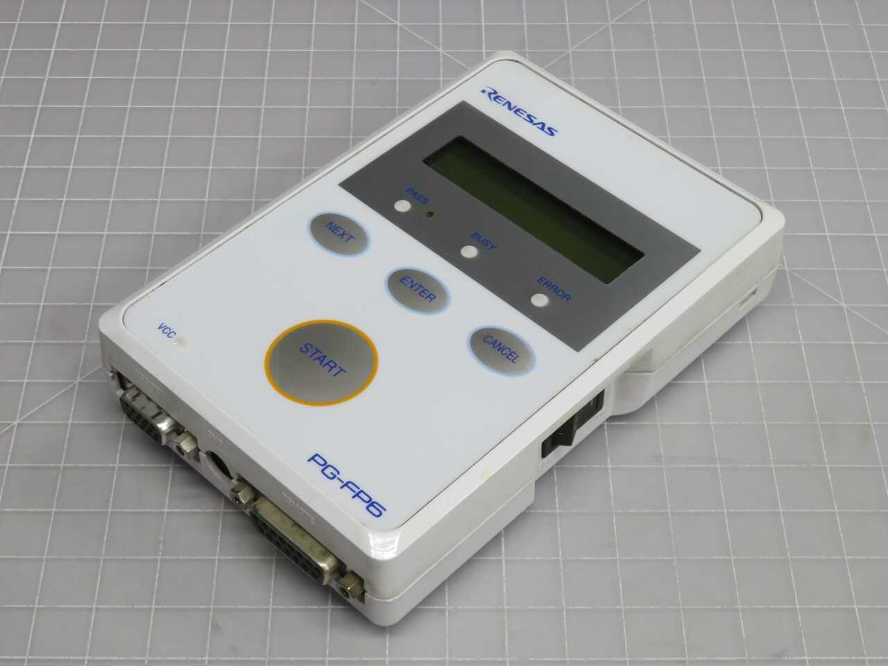 RENESAS PG-FP6 RTE0T00001FWREA000R FLASH MEMORY PROGRAMMER T271509 - AUTOMATION & CONTROLS